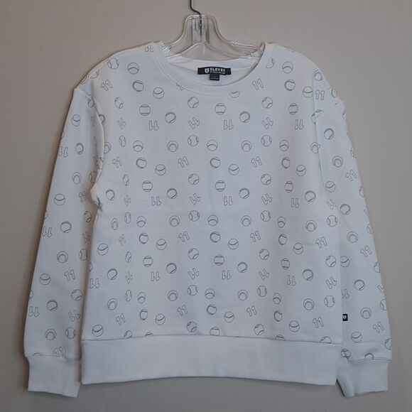 Eleven Break Baseline Point Pullover sweatshirt M NWT - Picture 1 of 10